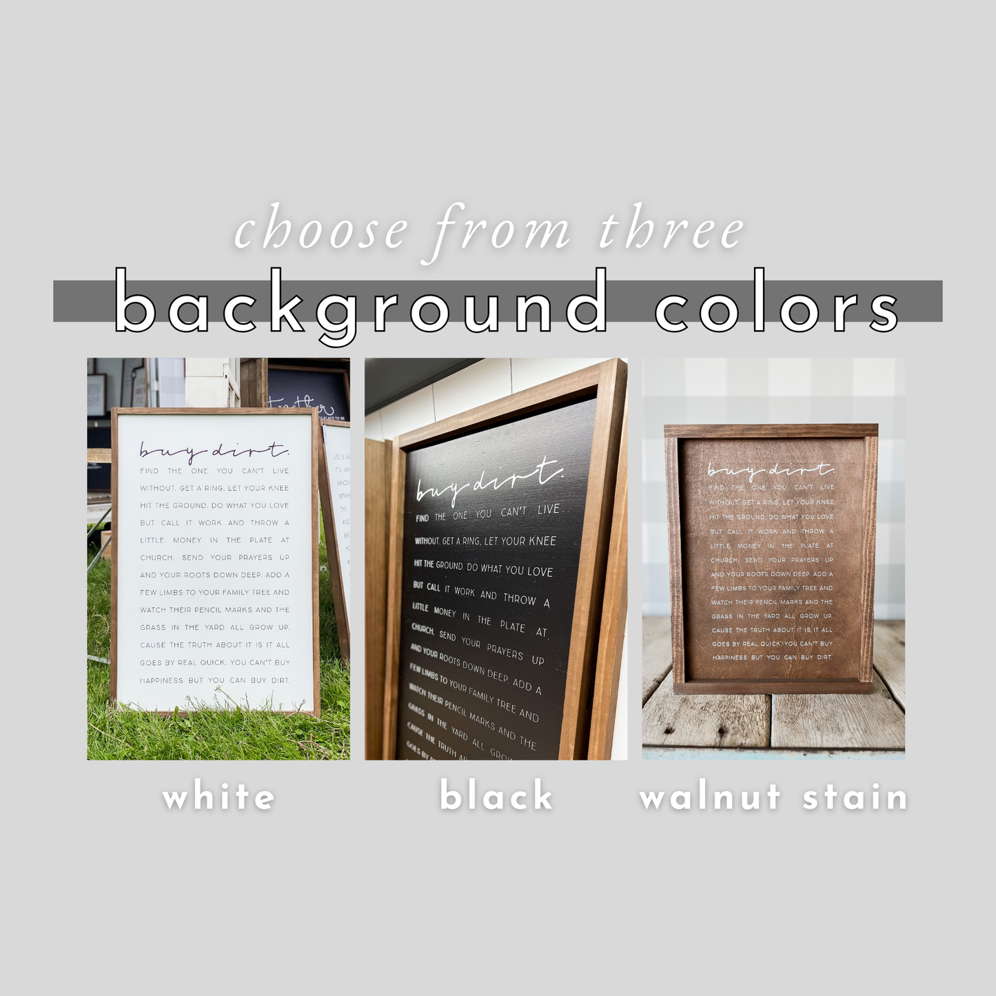 Till You Can't | Wall Art, Wood Sign