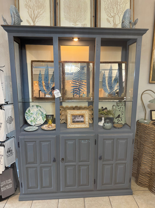 Meet “Bethany” Solid wood china cabinet