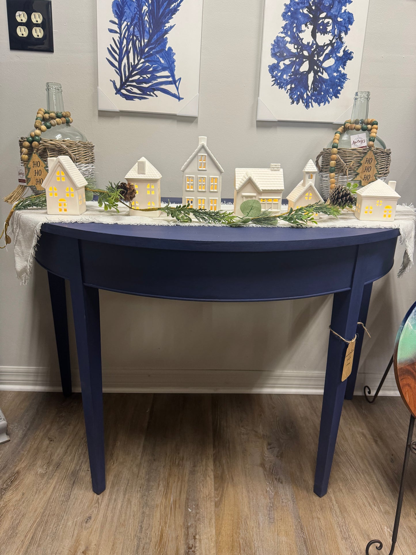 Meet “Marie” demilune table