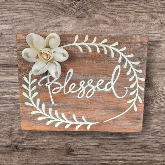 Blessed mini sign