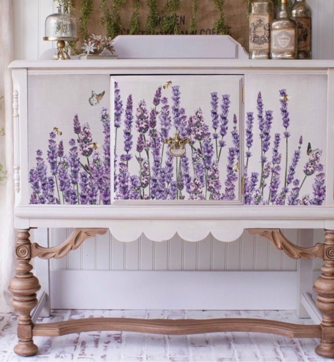 Champs de Lavende decor transfer by Redesign with Prima