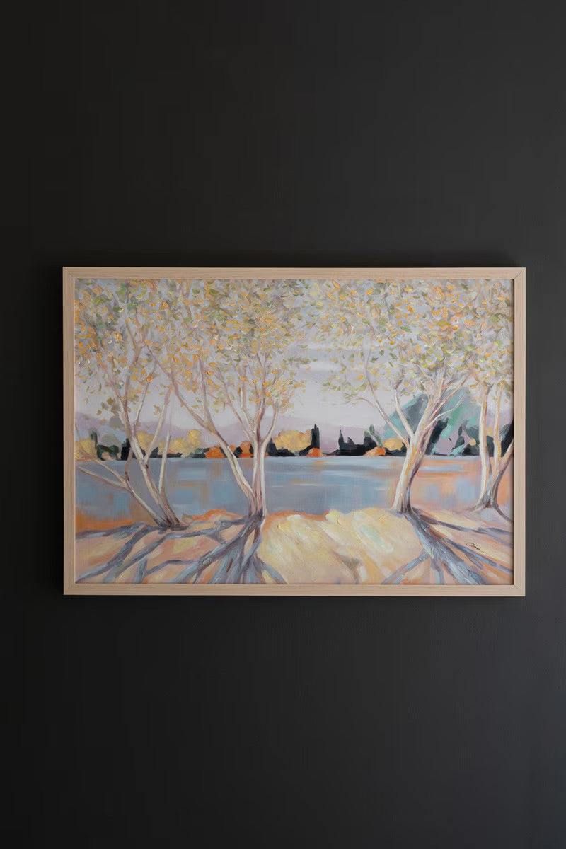 Framed Trees by the Lake
