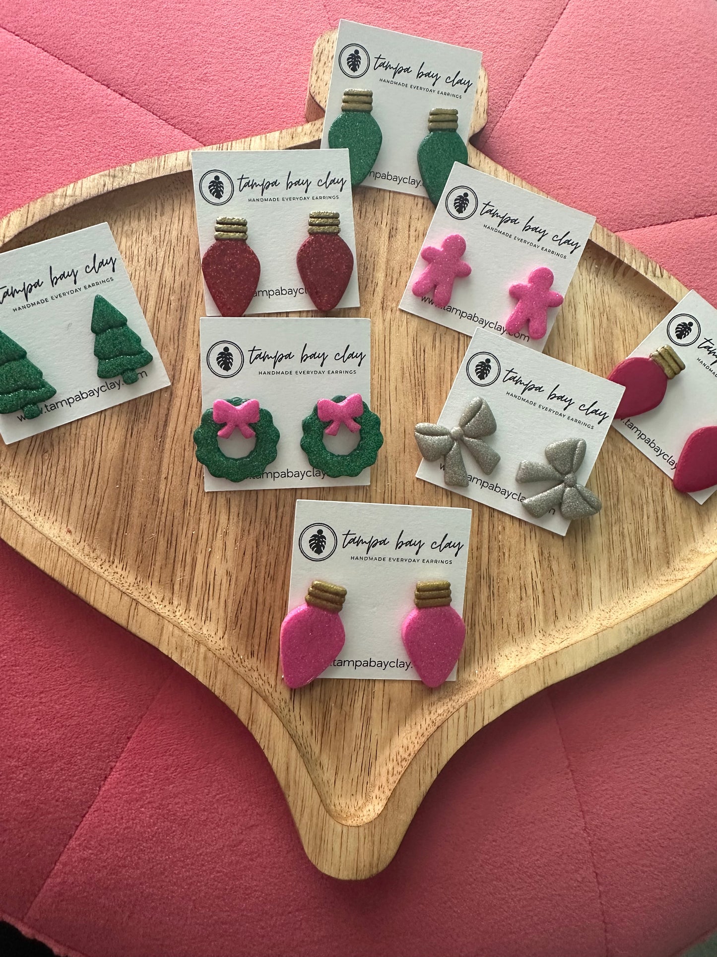 Polymer Clay and Resin Earring Holiday workshop, Thursday December 11th from 6pm-8pm