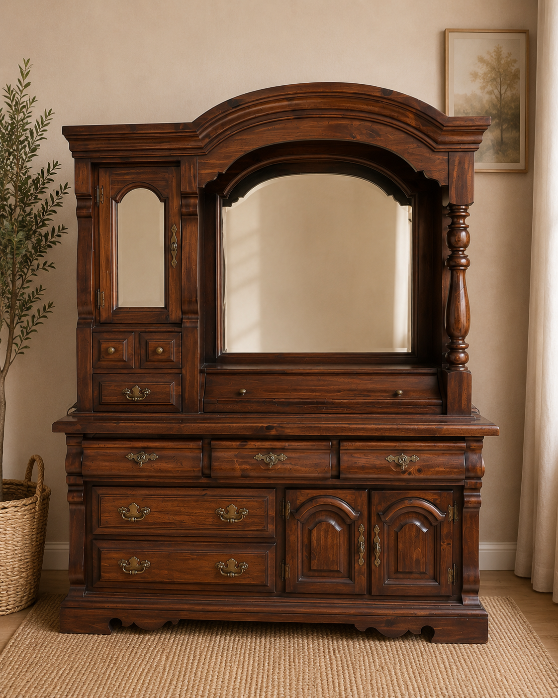 Meet Alice Two piece China cabinet