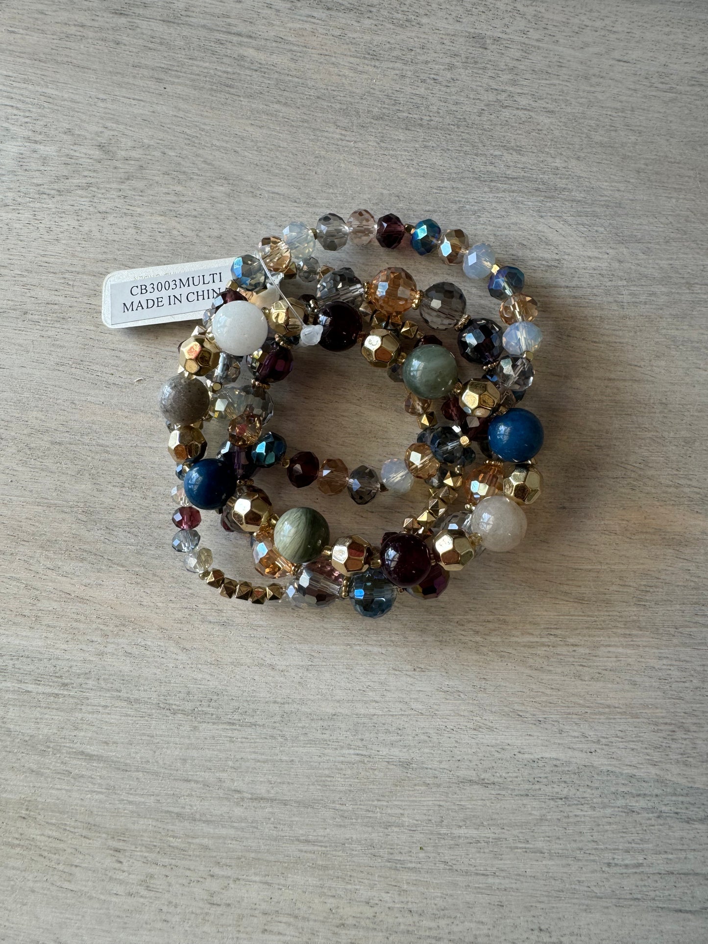 Beaded bracelet stacks