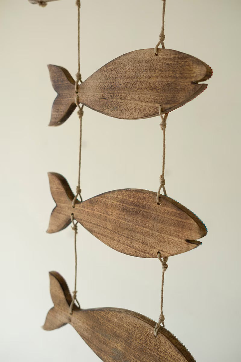Beaded Fish wall decor
