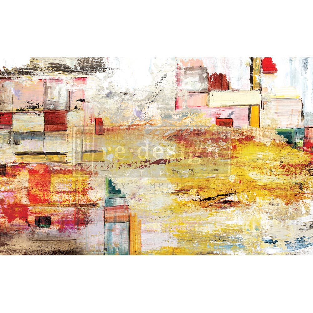 Amber Euphoria Decor Decoupage Tissue Paper by Redesign with Prima