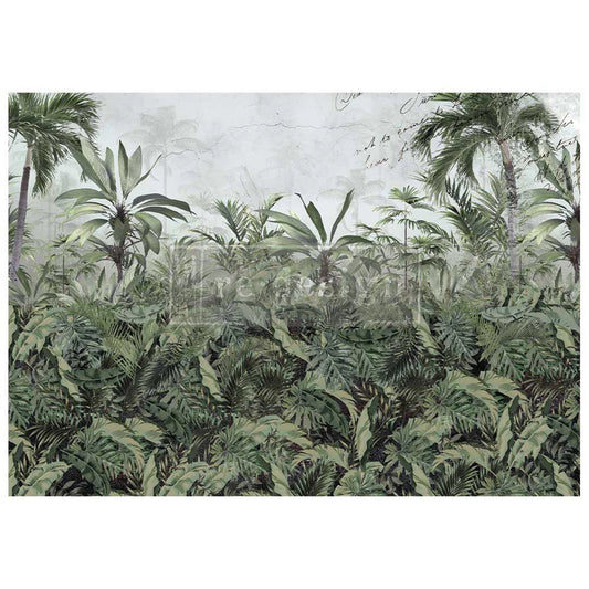 Somewhere Tropical Decoupage Paper by Redesign with Prima