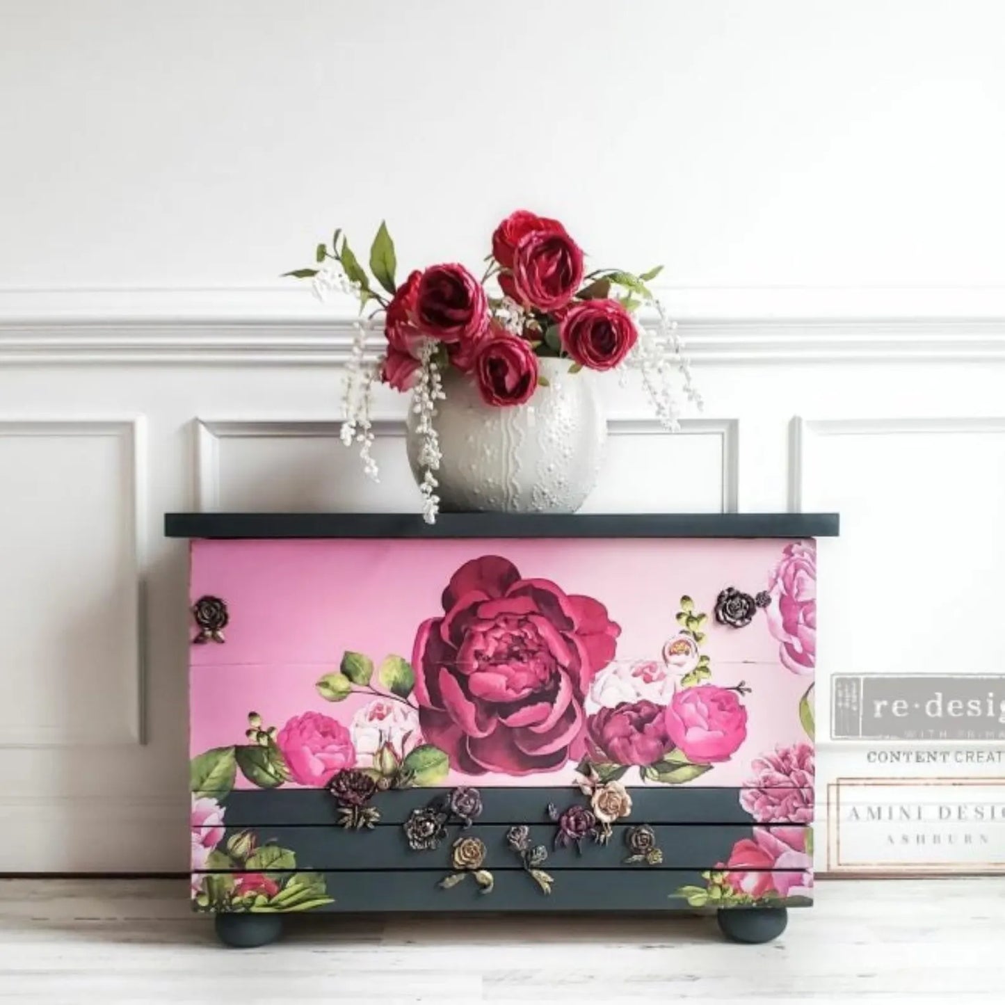 Lush floral I Decor Transfer by Redesign with Prima
