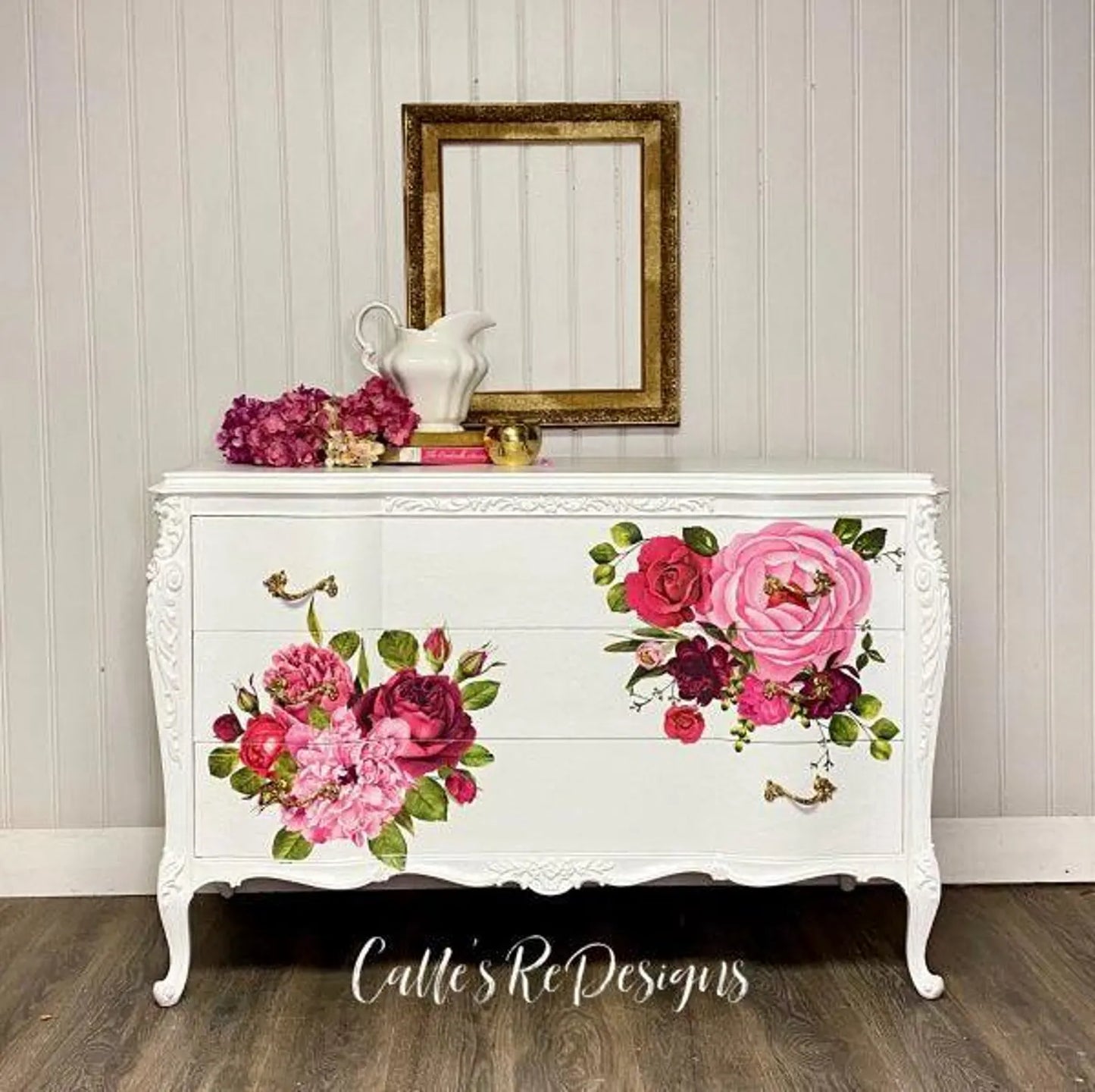 Lush floral I Decor Transfer by Redesign with Prima