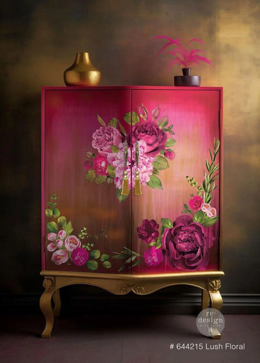 Lush floral I Decor Transfer by Redesign with Prima