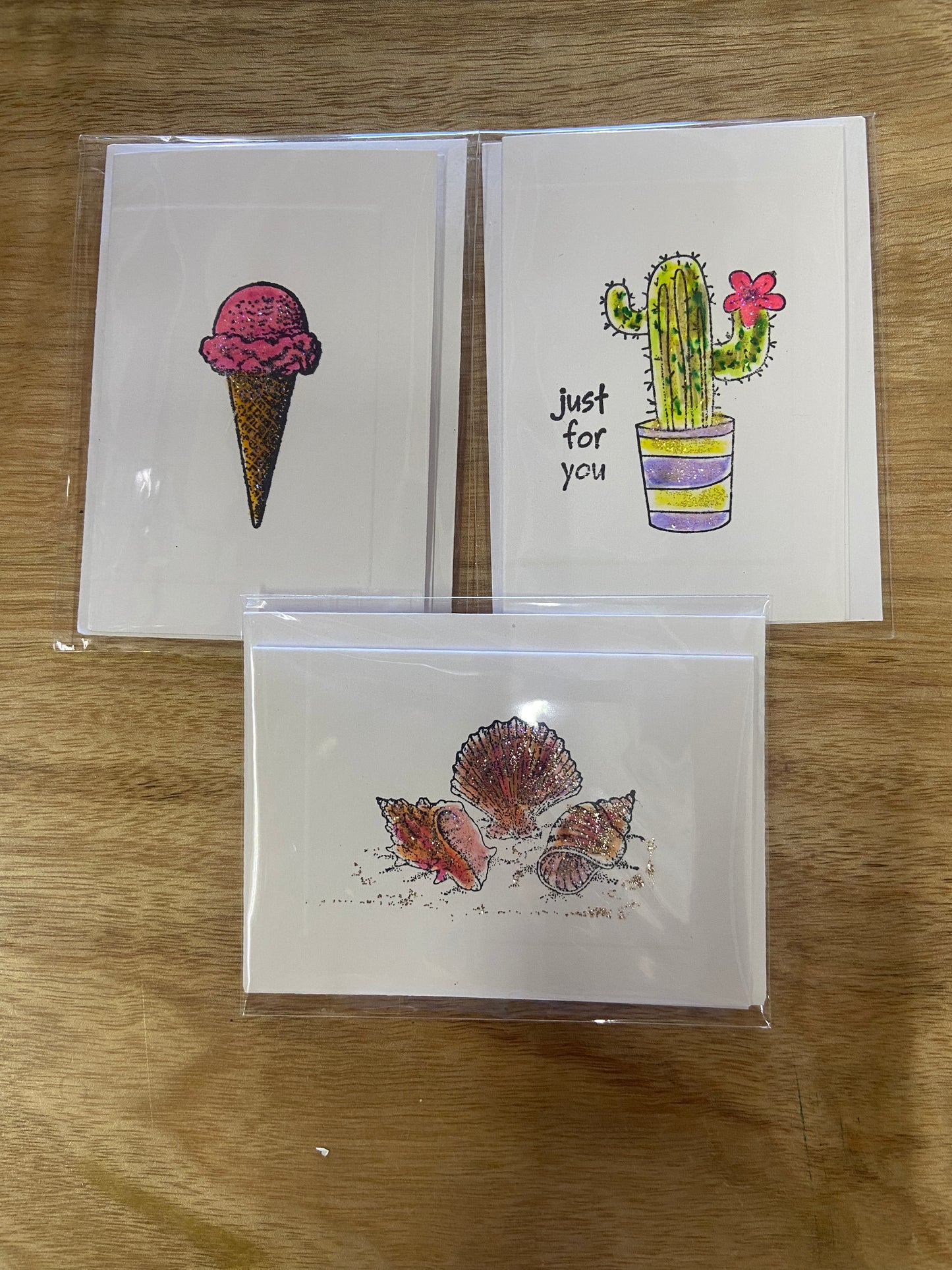The Blue Egg mini cards