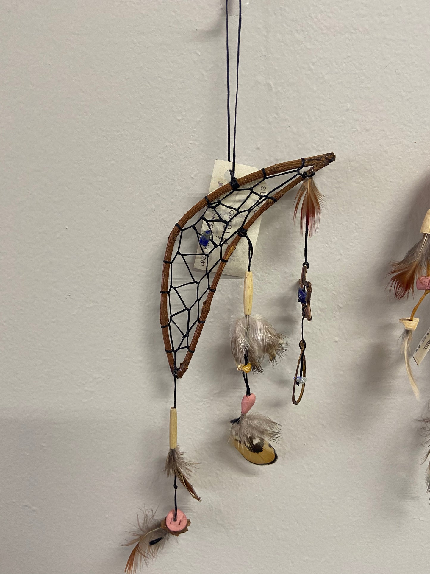 Moon/Star teardrop dreamcatcher