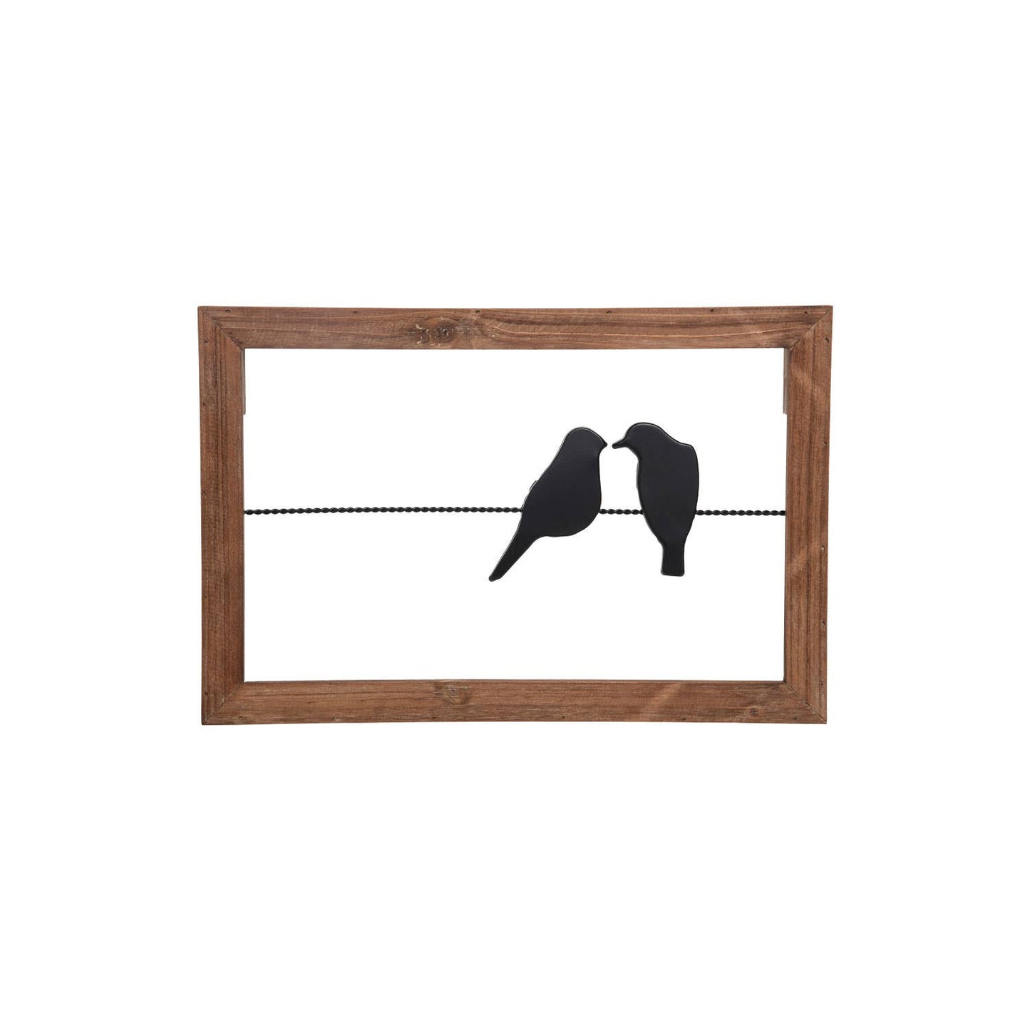 Love Birds On A Wire Wall Art