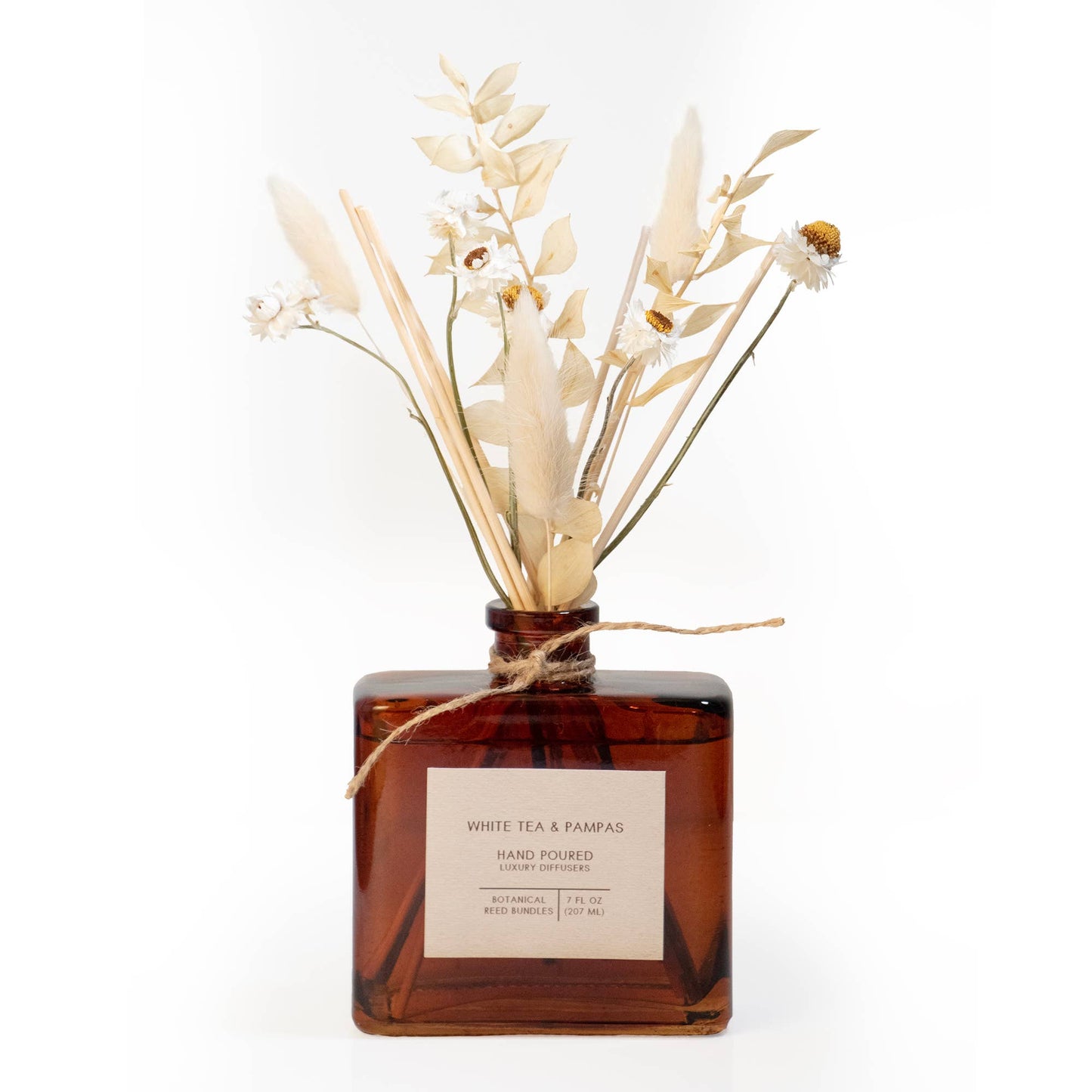 White Tea & Pampas Bouquet Reed Bundle Diffuser