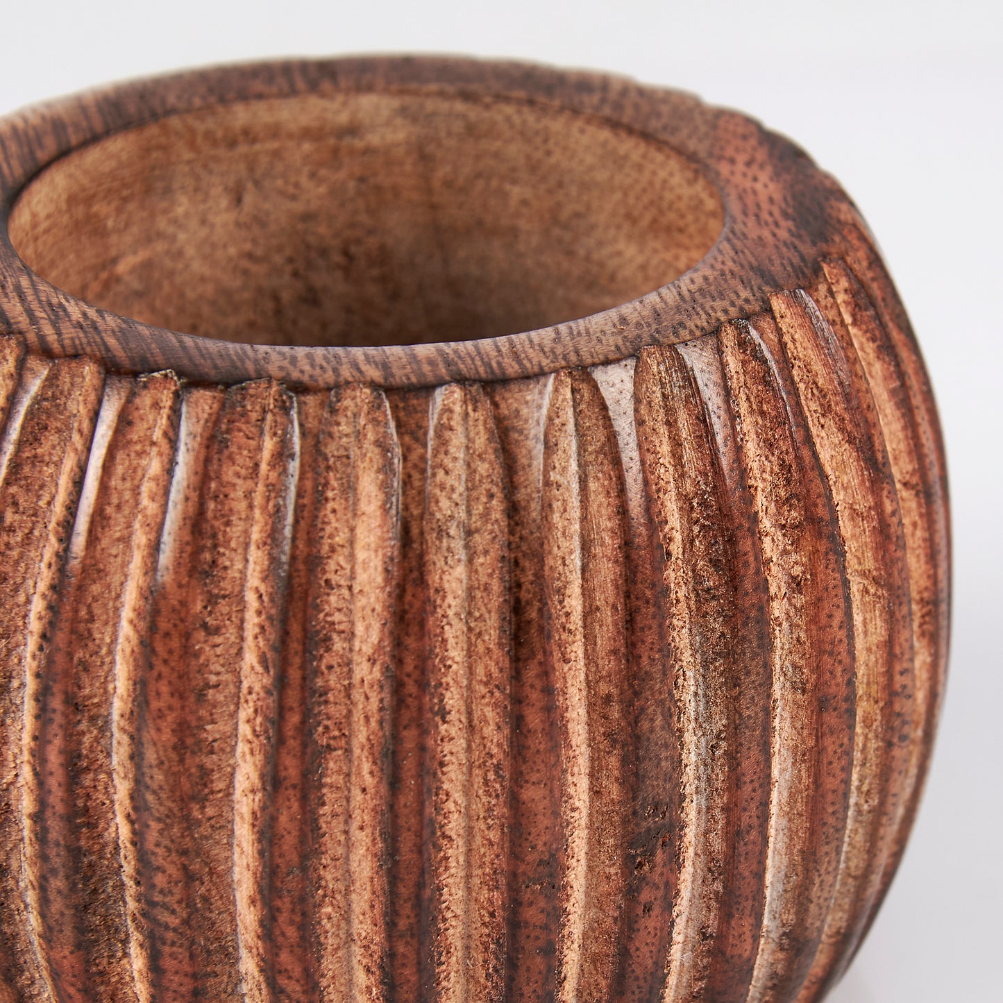 Grooved Barrel Napkin Ring
