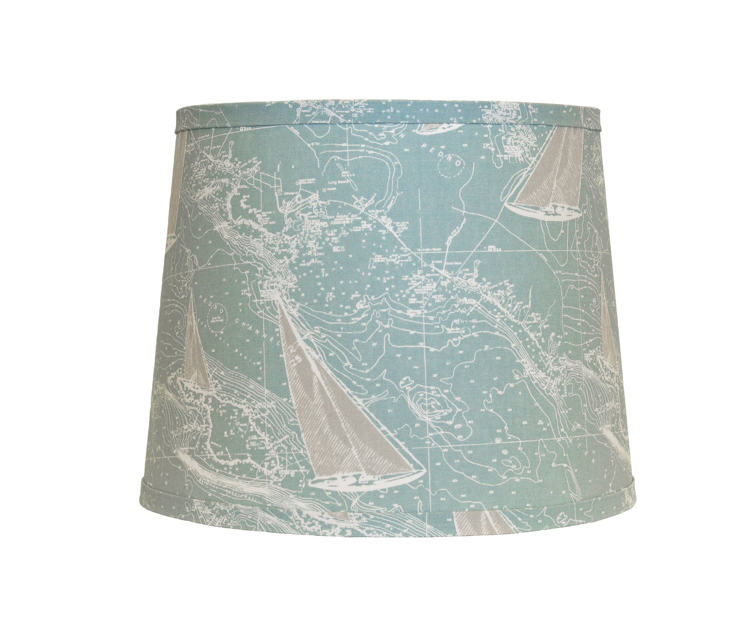 Lamp Shade 10" Drum Sail Away