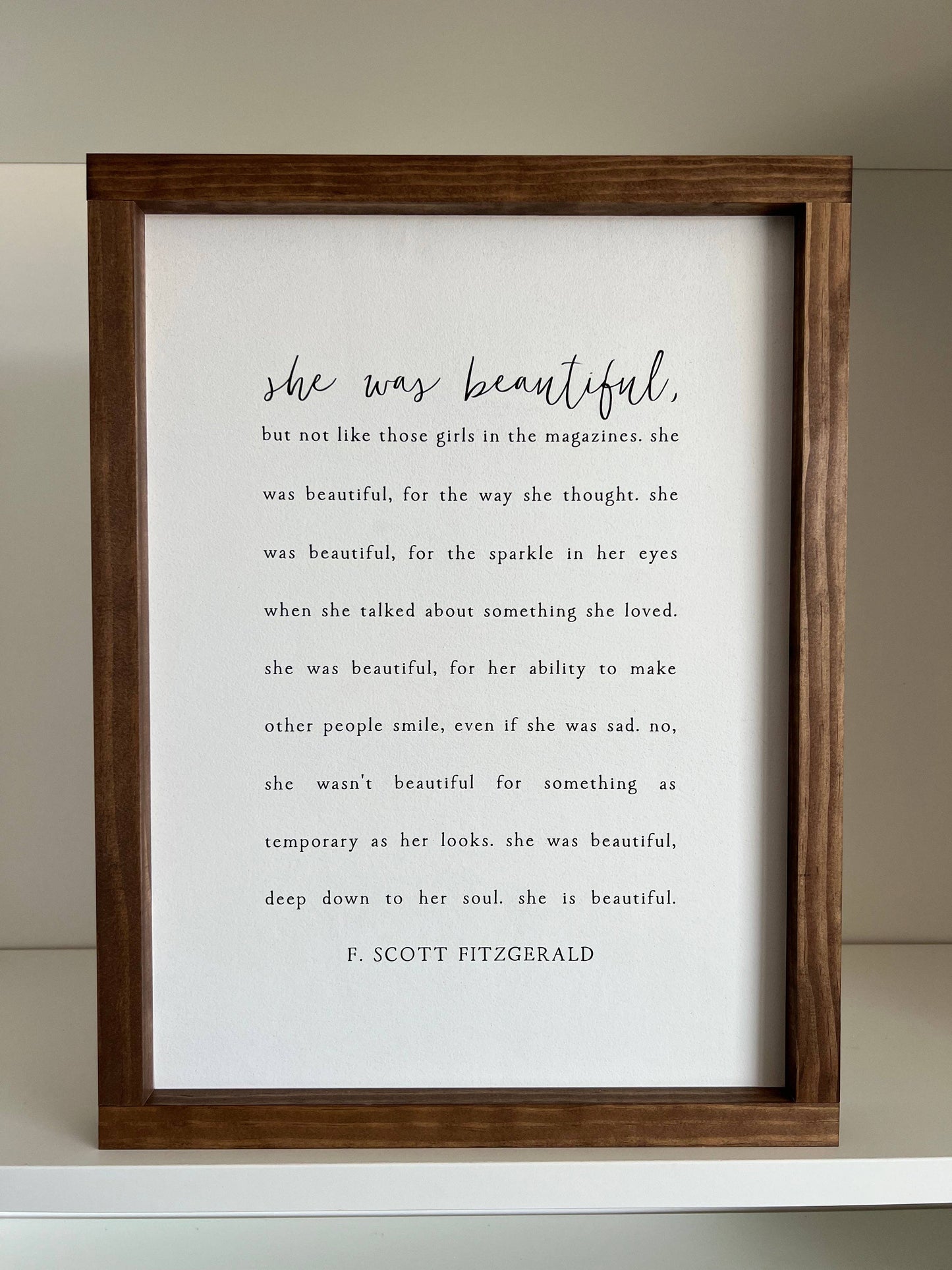 She Was Beautiful