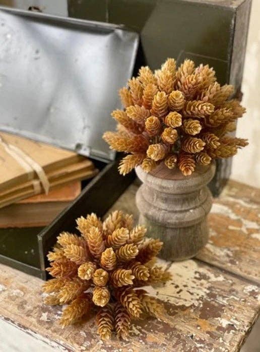 8” Molten Golden Hops Half Sphere