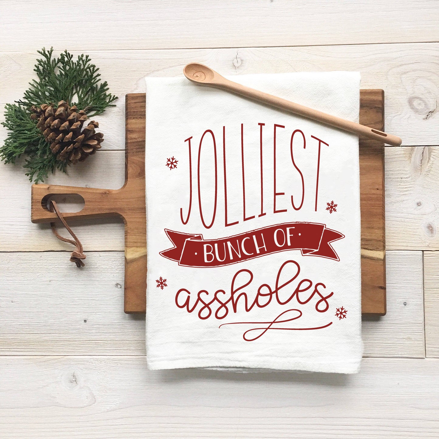 Christmas Vacation Tea Towel - Jolliest Bunch