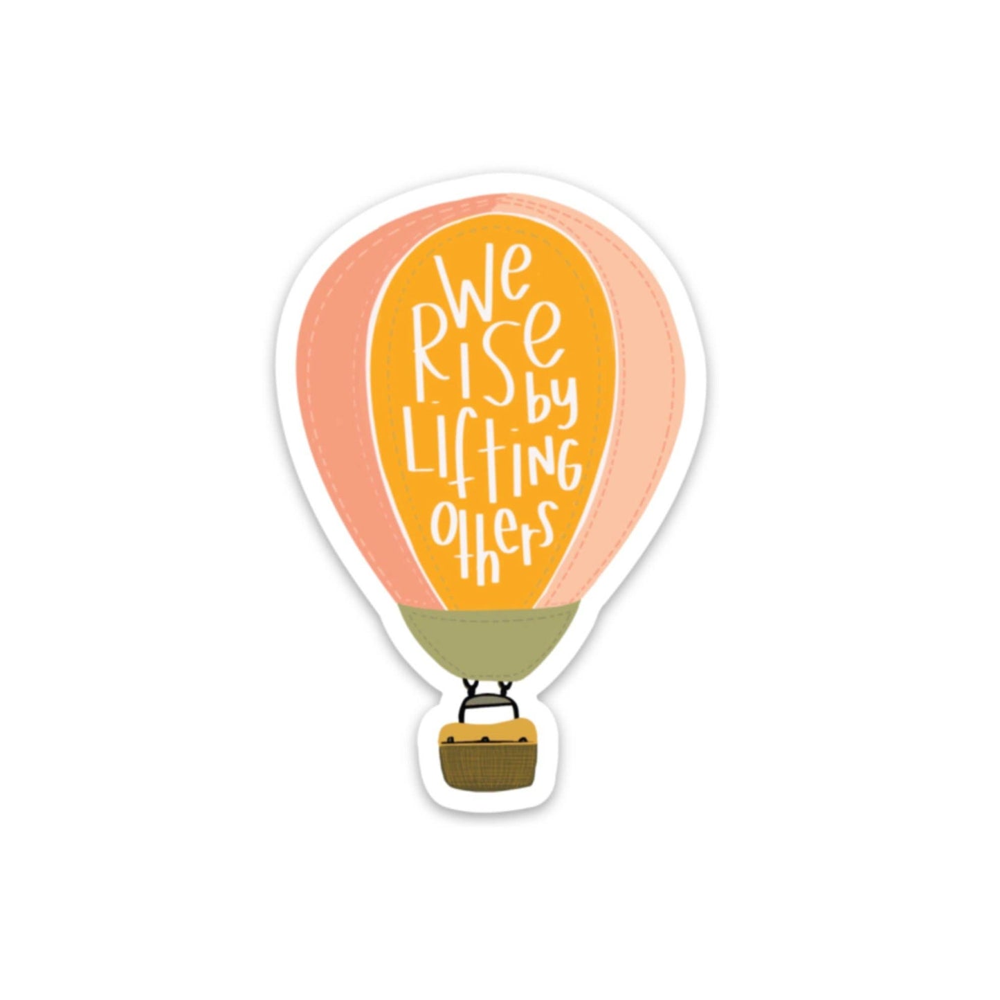 Hot Air Balloon Sticker