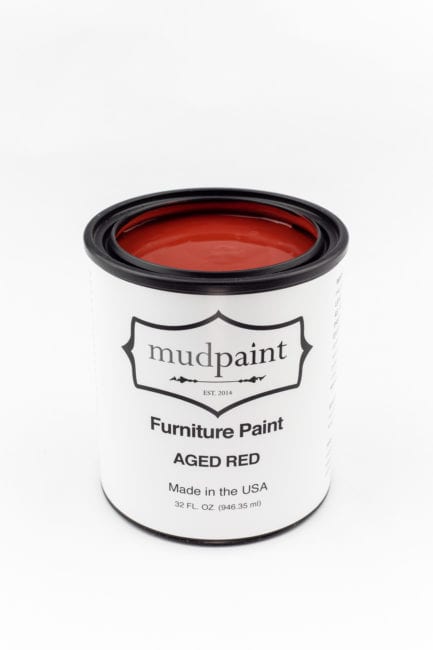Aged Red Mudpaint