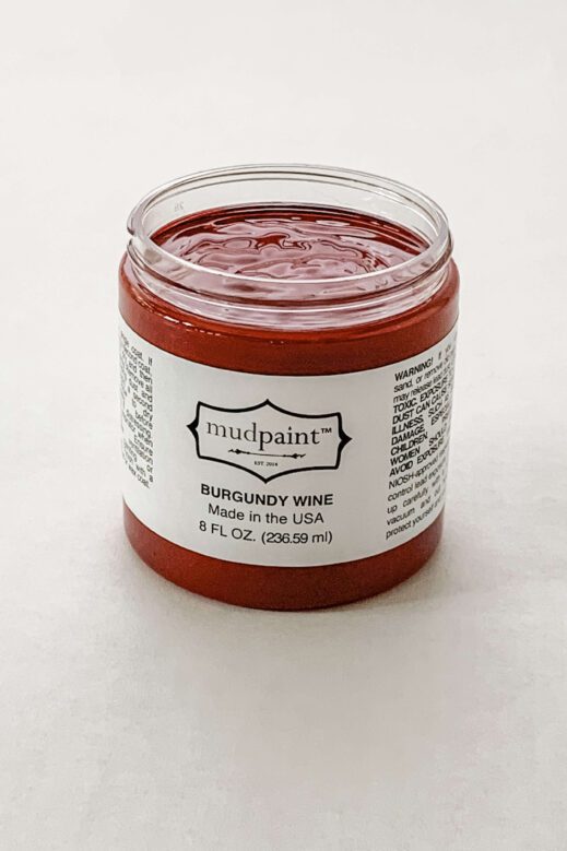 Burgundy Wine Mudpaint