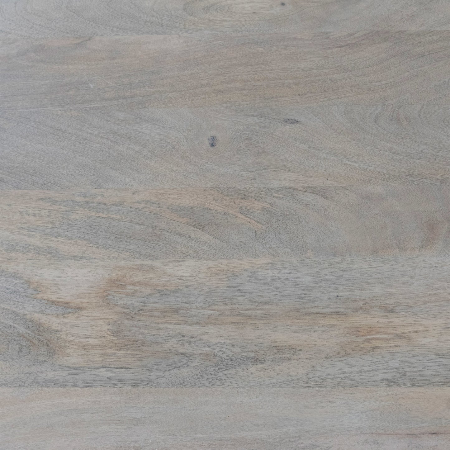 Mango Wood Dining Table w/ Ribbed Base, KD
