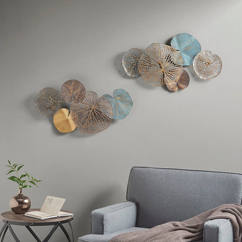 Coastal Vintage Metal Wall Decor