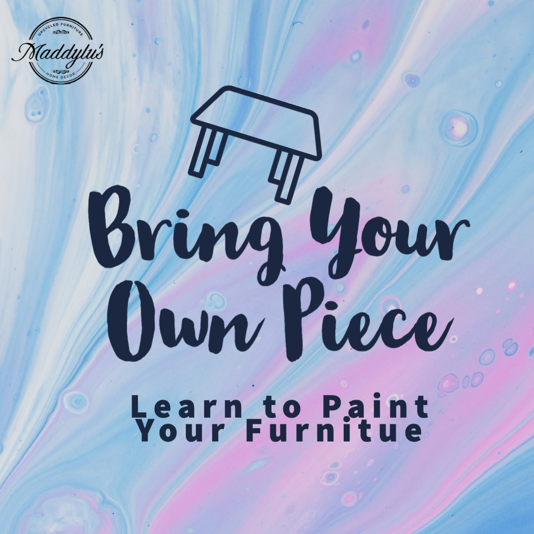 Mudpaint Basics: Bring your own piece of Furniture and Learn to Paint!