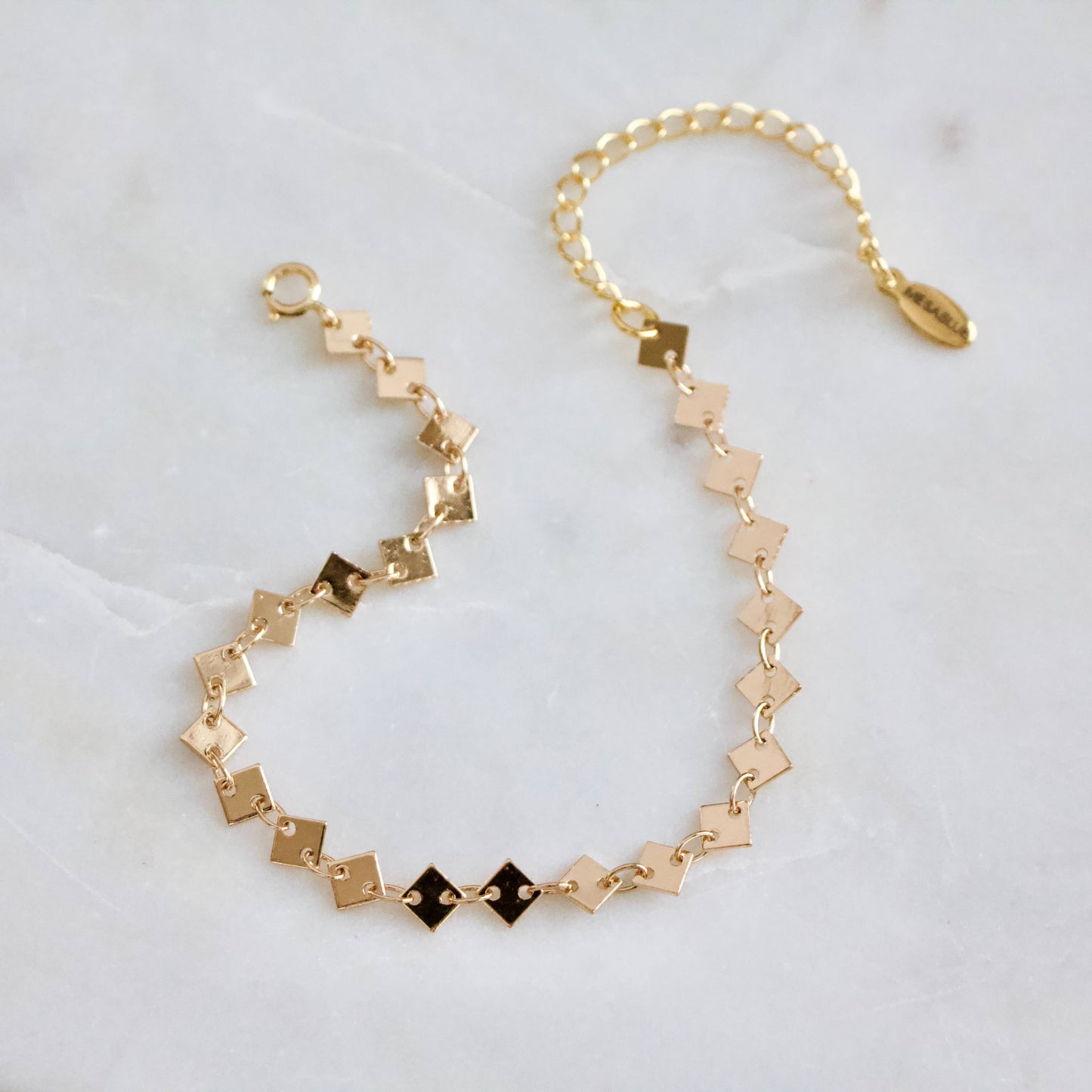 Diamond Chain Bracelet