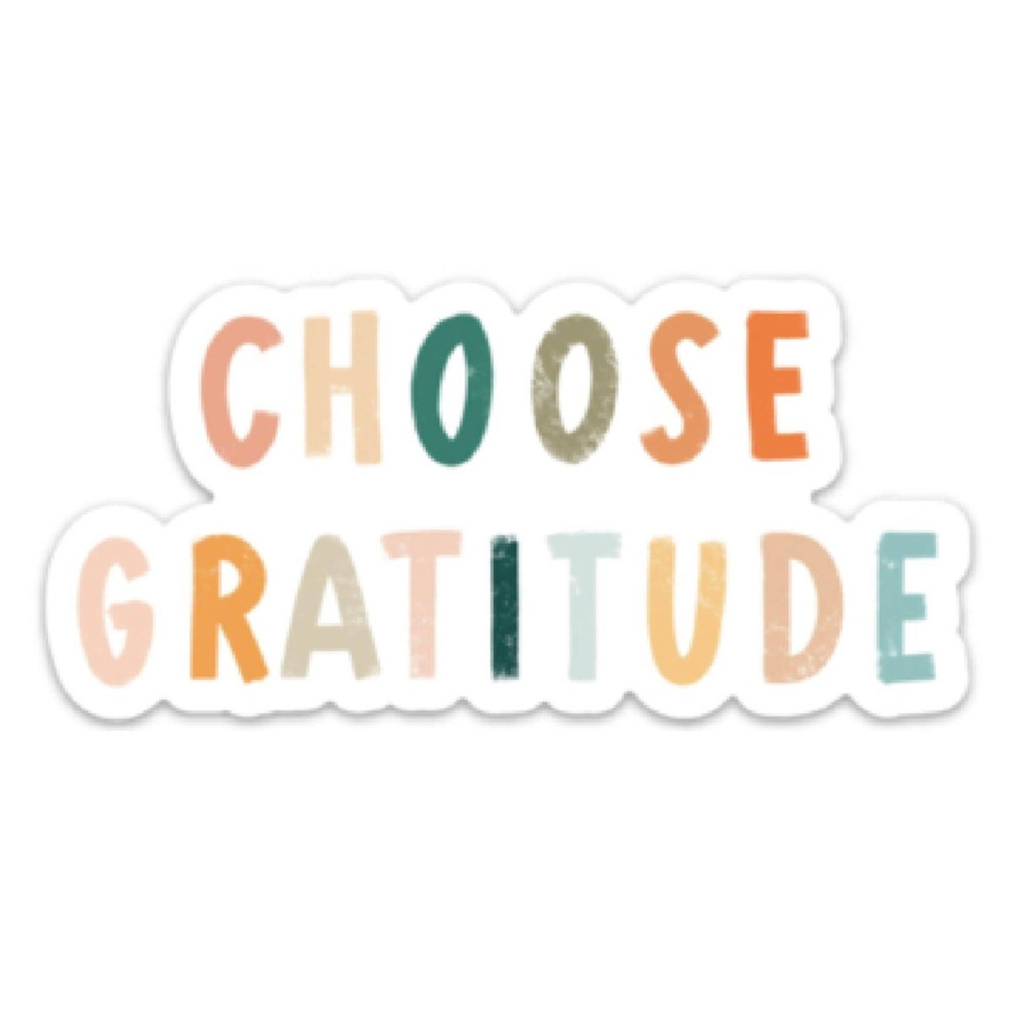 Choose Gratitude Sticker