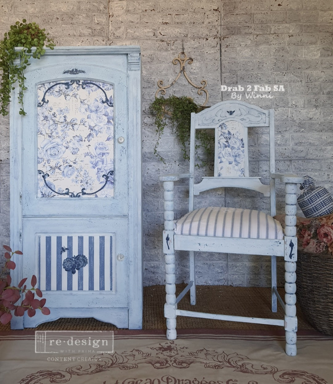 Redesign with Prima French Ceramics transfer