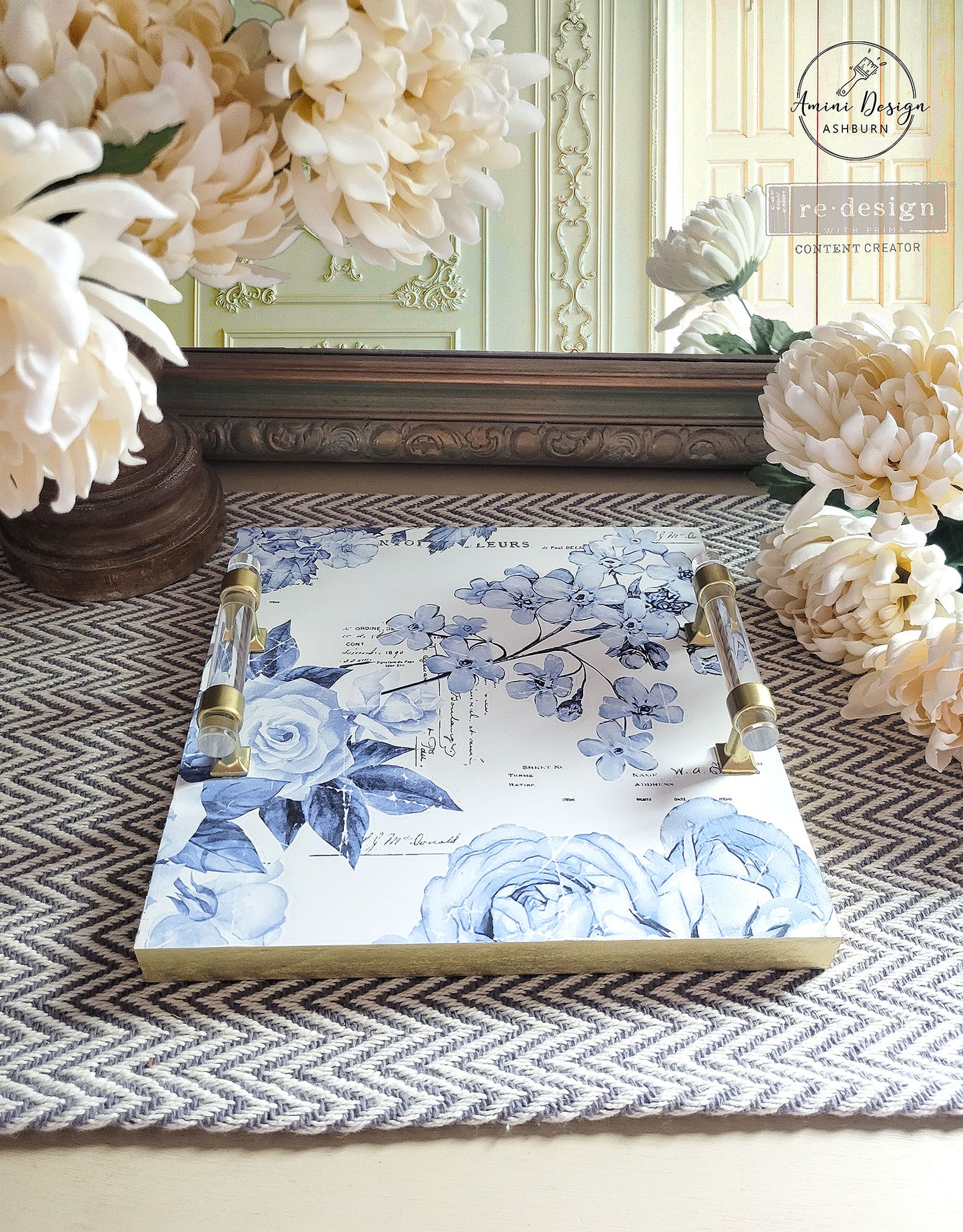 Redesign with Prima French Ceramics transfer