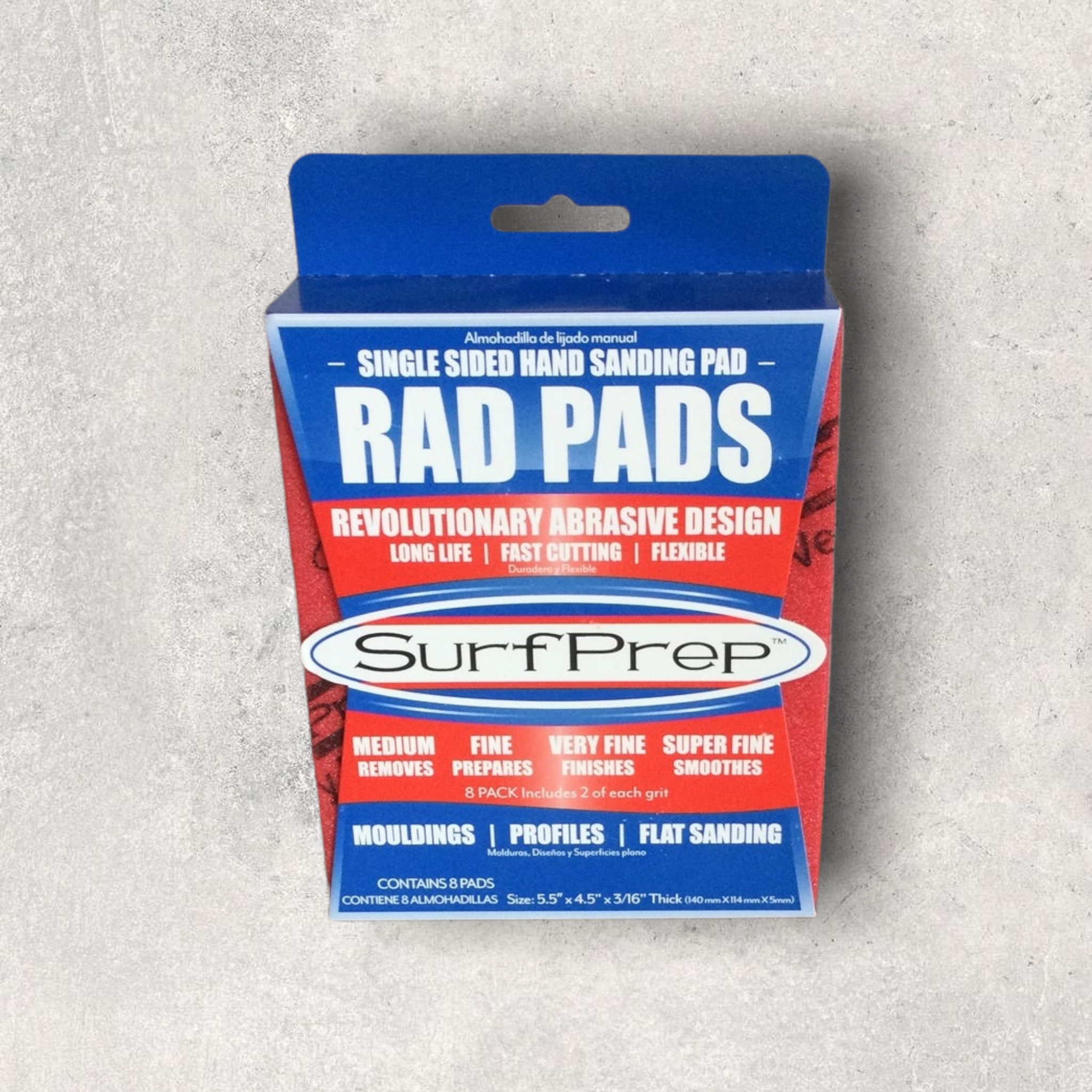 SurfPrep RAD Pads - Super Fine - Yellow