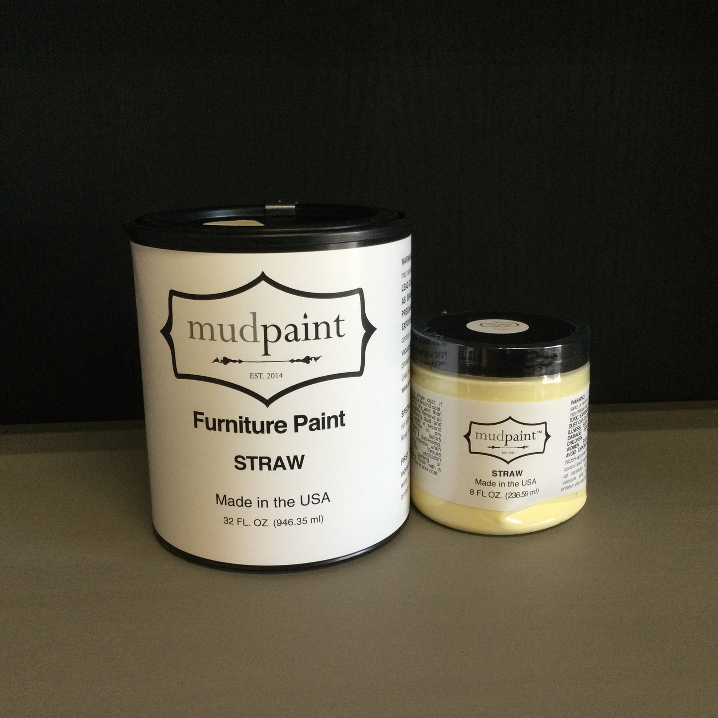 Straw Mudpaint