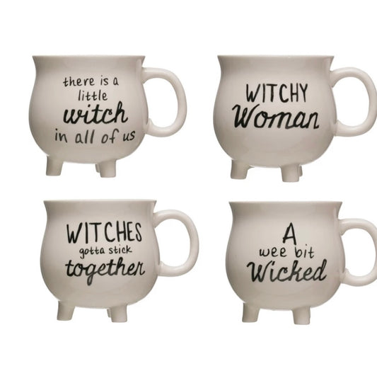 Witches cauldron mugs