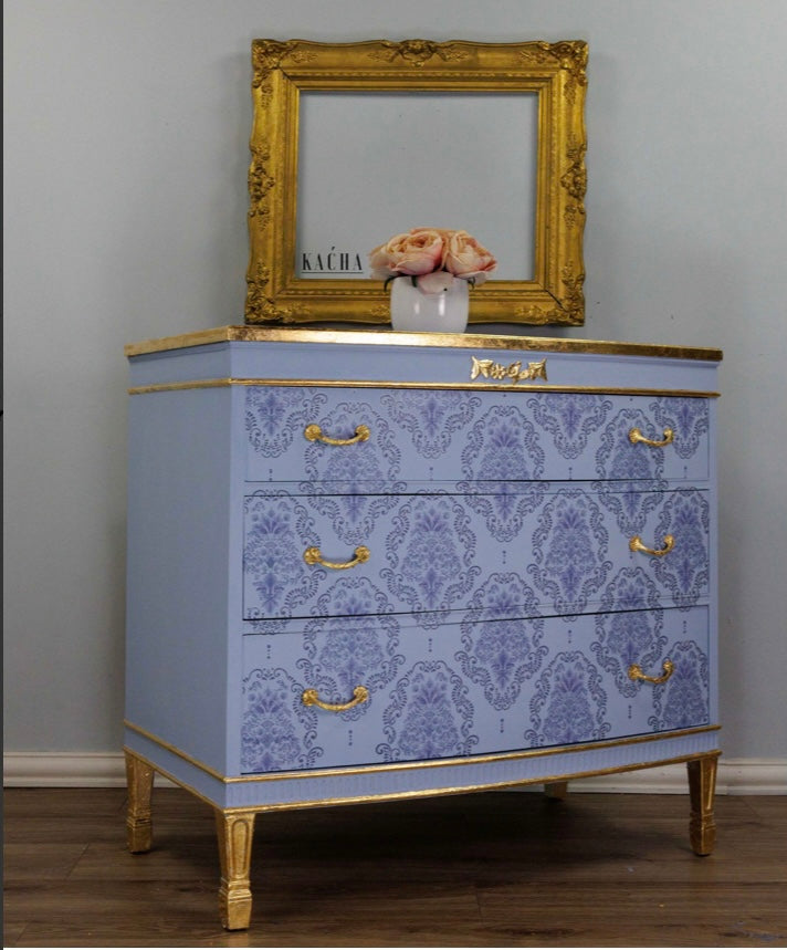 Kacha Dana-Damask decorative transfer by Redesign with Prima