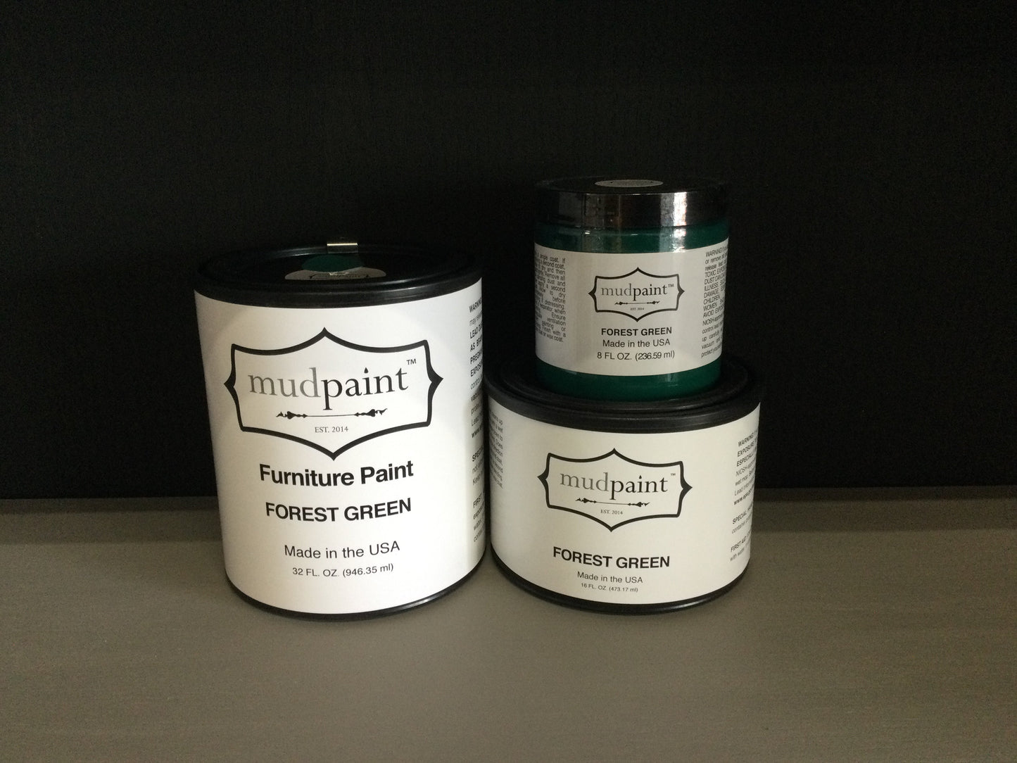 Forest Green Mudpaint