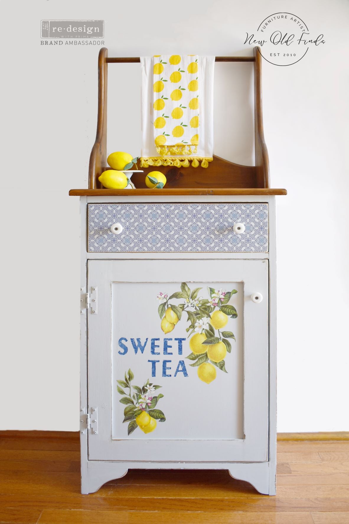 Redesign with Prima Lemon Tree transfer