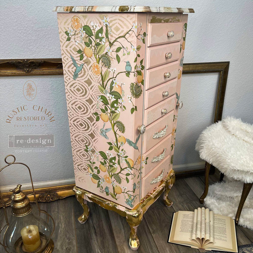 Redesign with Prima Orange Grove transfer