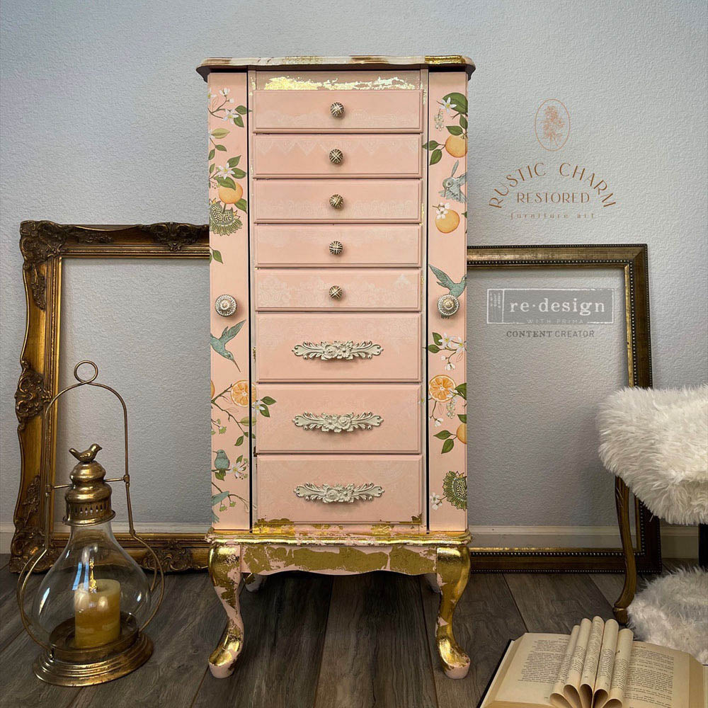 Redesign with Prima Orange Grove transfer