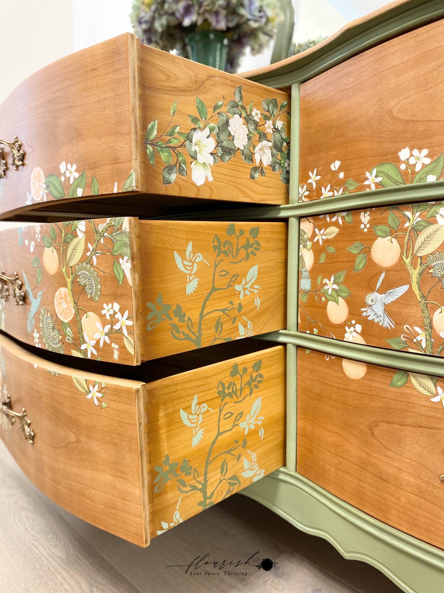 Redesign with Prima Orange Grove transfer