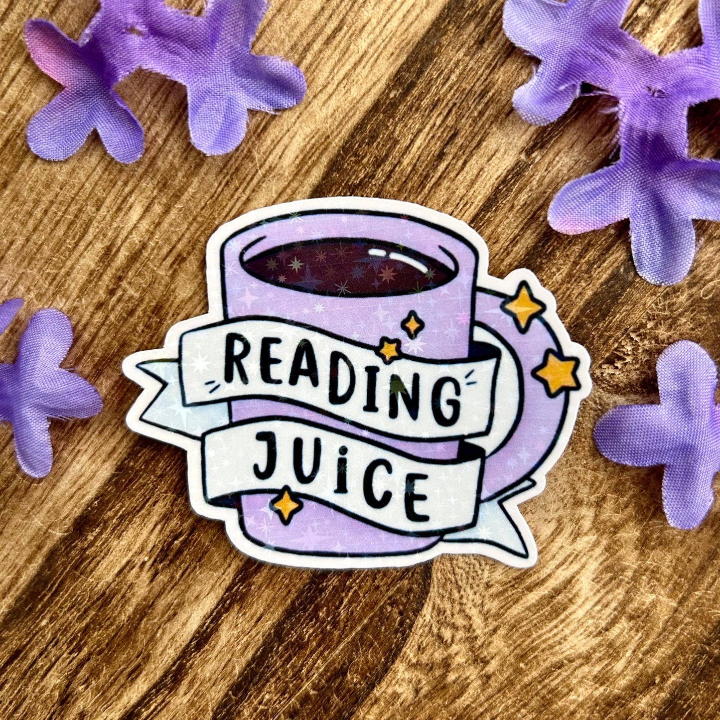 Reading Juice Sticker