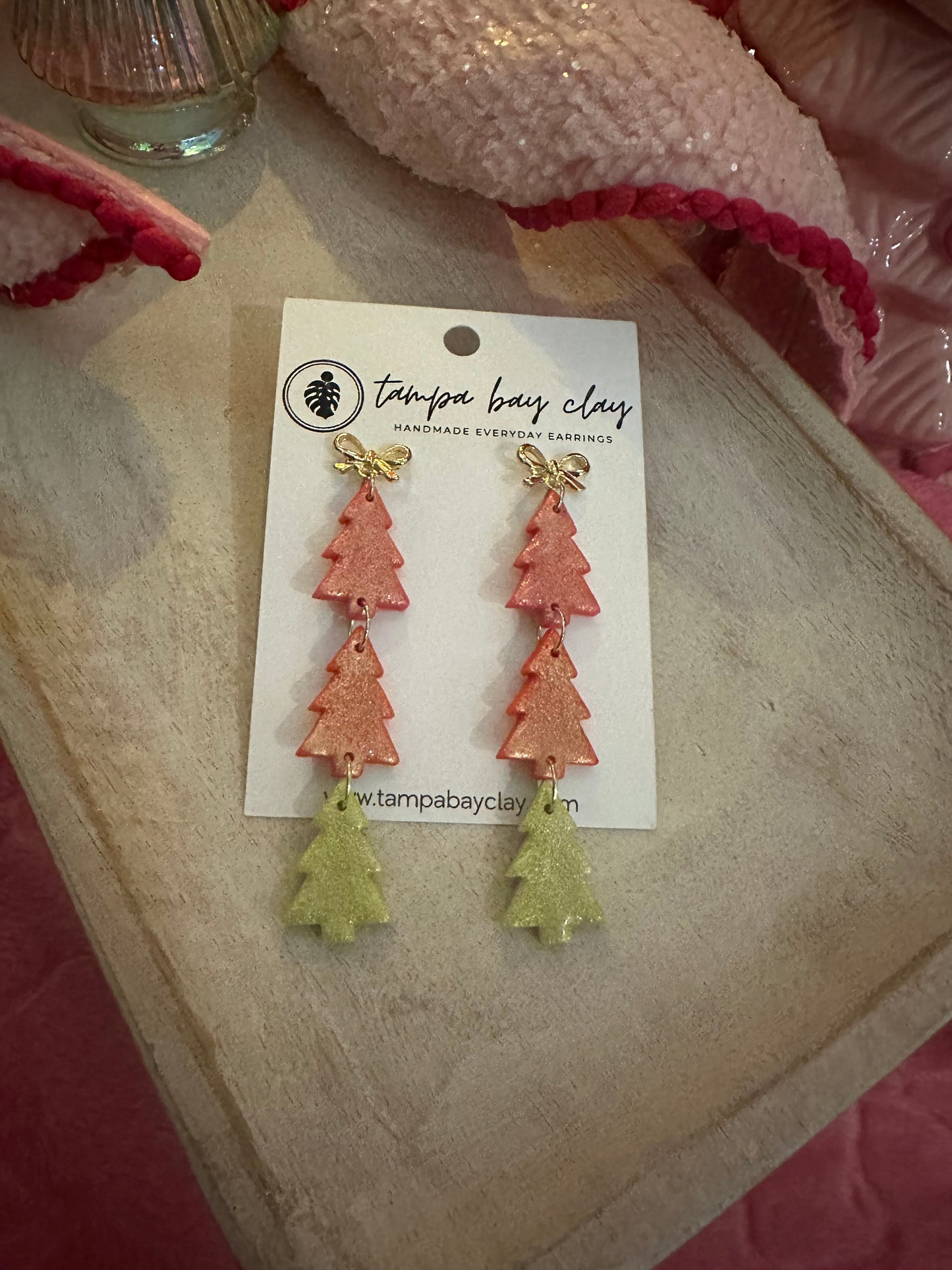 Polymer Clay and Resin Earring Holiday workshop, Thursday December 11th from 6pm-8pm