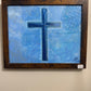 Hand painted cross artwork