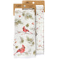 Winter Birds Kitchen Towel Set