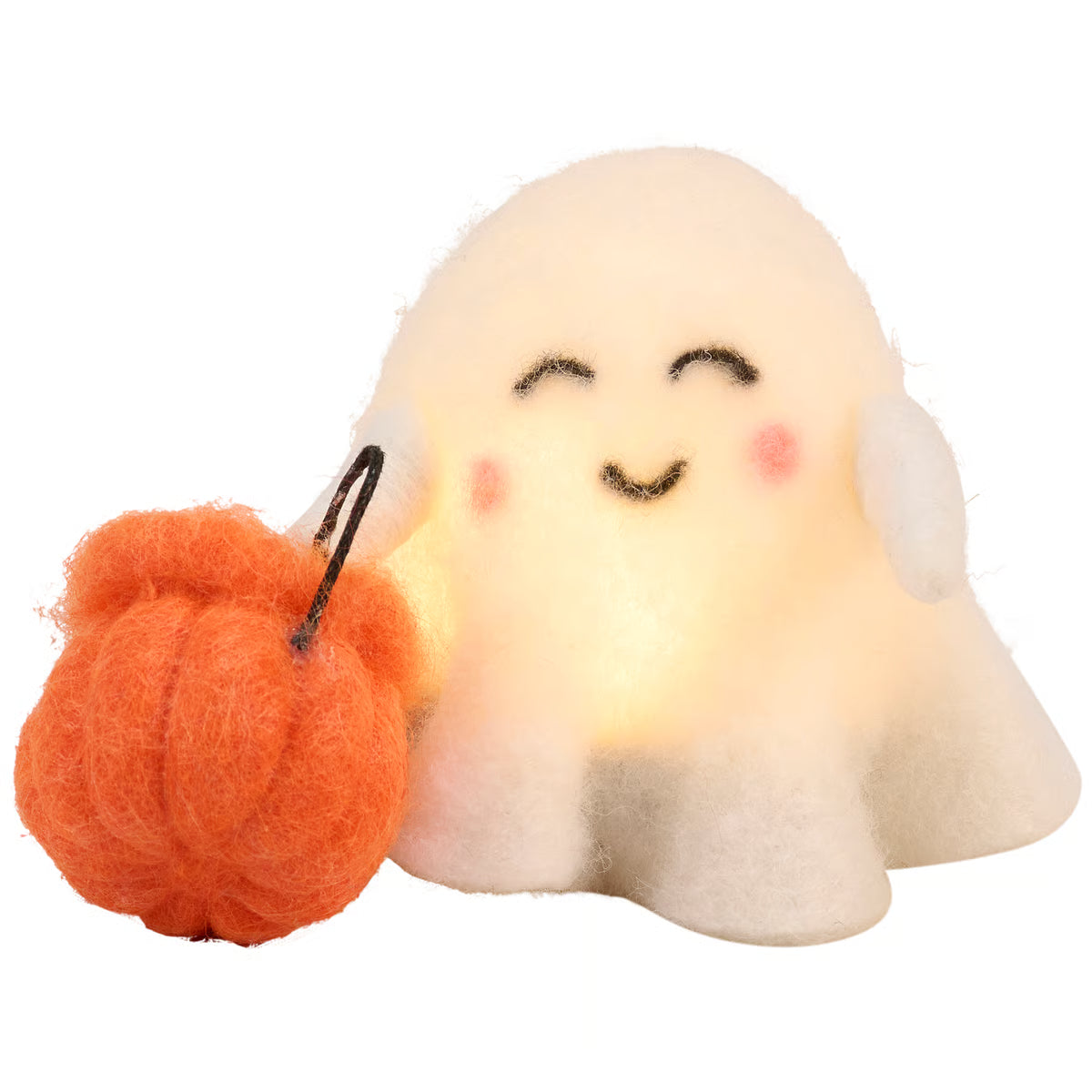 Lighted Trick or Treat Ghost critter