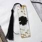 Mini Floral Resin Bookmark