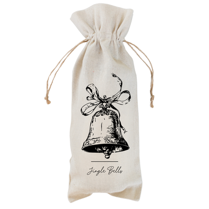 Jingle Bells Wine Bag